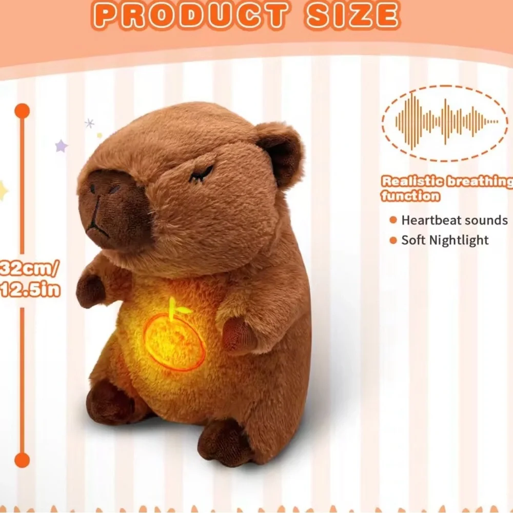 Breathing Stuffed Animal, Calmimg soothing